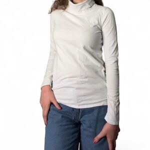 White Turtleneck